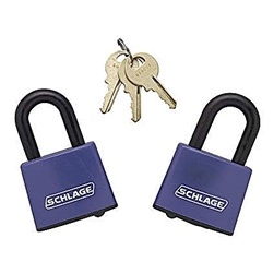 Schlage Padlock  850410 Covered Laminated Steel 1-1/2" (40mm)