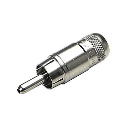 3502 Switchcraft RCA Phone Plug Connector, Metal Body