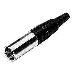 Switchcraft TA4M Mini XLR Audio Connector, 4-Pin Male