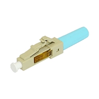 MM9-LC TechLogix Networx LC Fiber Optic Connector, ECO Connector, Multimode OM2 OM3 OM4