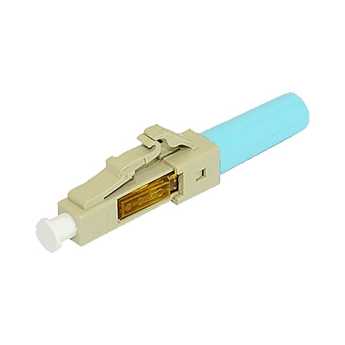 MM9-LC TechLogix Networx LC Fiber Optic Connector, ECO Connector, Multimode OM2 OM3 OM4