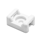 HellermannTyton CTM210C2 Cable Tie Mount for T18-T120 ties using #8 Screw White 100/pkg