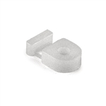 HellermannTyton MB29C2 Anchor Mount for Cable Ties 100/pkg