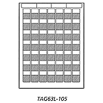 HellermannTyton TAG-63L-105 Laser Tags