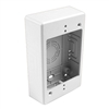 TSRW-JB1 HellermannTyton Single Gang Low Profile Junction Box - White