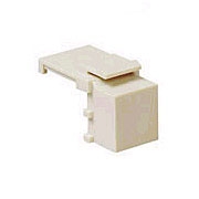 Unicom MIOP1-BLANK-BG Blank Beige Port Filler for MIOP1 Keystone Faceplates - 10/pkg