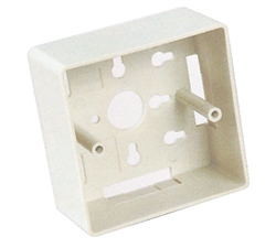 Unicom MIOP2-MBUOO-WT European UTP Mount Box White