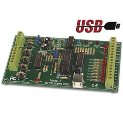 Velleman USB Experiment Interface Board Kit K8055