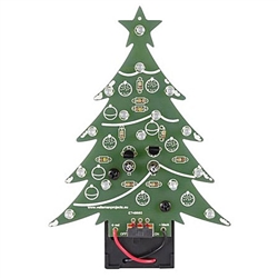 Velleman MK100B Blue LED Christmas Tree Electronics Project Kit