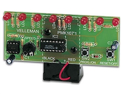 Velleman MK107 LED Running Light Electronics Project Kit