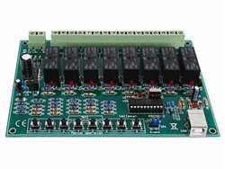 Velleman 8-Channel USB Relay Card VM8090