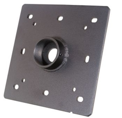VMP CP-1 Ceiling Plate for Standard 1-1/2" N.P.T. Plumbing Pipe | Video Mount Products