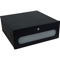 VMP DVR-LB2 DVR Lockbox with Smoked Plexiglass Window | Video Mount Products