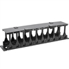 ER-HCM2 2U VMP Horizontal Cable Manager by Video Mount Products