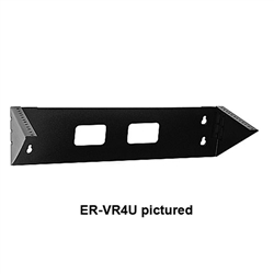 VMP ER-VR1U Wall Mount Vertical Equipment Rack | Video Mount Products