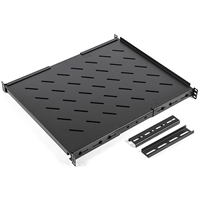 Video Mount Products ERS1U4P-2240 Video Mount Products Vented 1U Adjustable 4 Post Rack Shelf by VMP