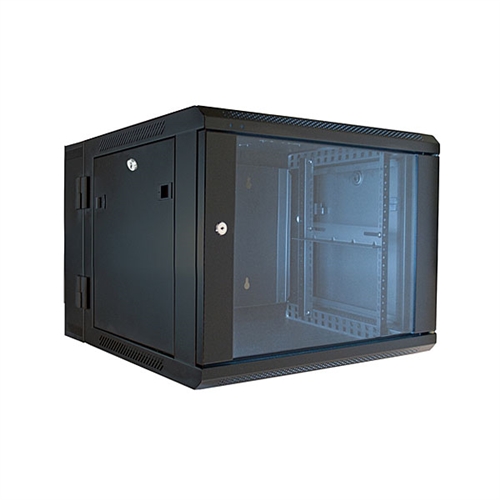 VMP ERWEN-6E 19" Hinged Wall Equipment Rack Enclosure - 6U | Video Mount Products