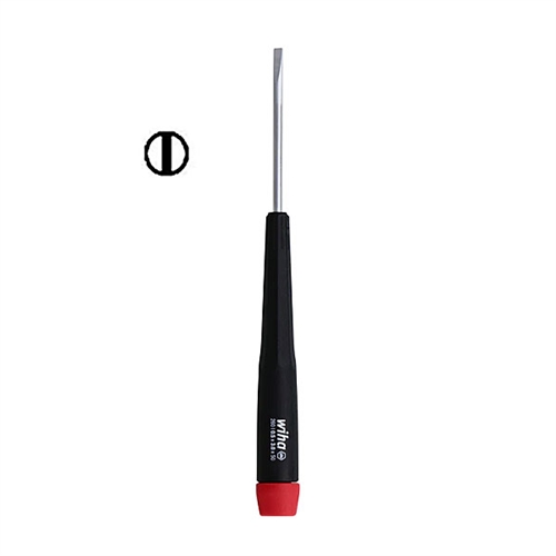 Wiha 26030 Screwdriver, Precision Slotted 3.0 (1/8) X 50mm