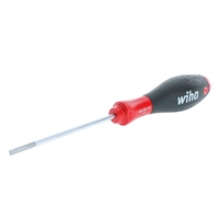 30215 Wiha Tools Precision Screwdriver, SoftFinish Slotted 4.0 x 100mm