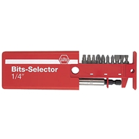 Wiha 79248 Selector Set, Slotted Phillips & Square