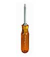 Xcelite CR-1V Combination RB1 Reversible Screwdriver Blade No. 25 Amber Handle