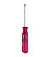 Xcelite R-181V 1/8" x 2" Round Blade Pocket Clip Style Screwdriver, Red Handle