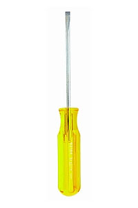 Xcelite R-3164V 3/16" x 4" Regular Round Blade Screwdriver, Amber Handle