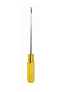 Xcelite R-3166V 3/16" x 6" Regular Round Blade Screwdriver, Amber Handle