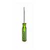 Xcelite R-3322V 3/32" x 2" Round Blade Pocket Clip Style Screwdriver, Green Handle