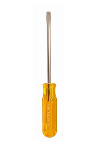 Xcelite R-5166 5/16" x 6" Regular Round Blade Screwdriver, Amber Handle