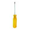 Xcelite X-102V No. 2 Phillips x 4" Round Blade Screwdriver, Amber Handle