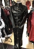 Misfitz leather look padlock straitjacket hobble mistress dress