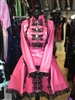 Misfitz barbie pink pvc lockable straitjacket maids outfit