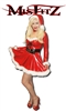 MISFITZ DELUXE  LATEX SEXY SANTA CLAUSE OUTFIT
