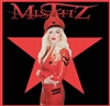 MISFITZ RED  LATEX MILITARY STYLE MICRO MINI SKIRT