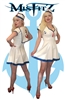 MISFITZ DELUXE RUBBER LATEX SAILOR GIRL OUTFIT