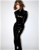 Misfitz pvc padlock hobble dress