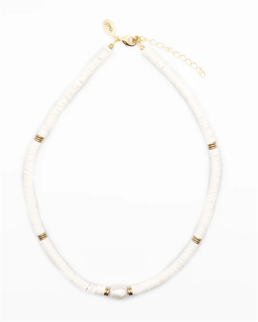 Stania Necklace - White