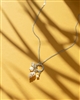 Sunny Shell and Pearl Silver Necklace