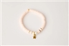 Girls Clay Bead Celia Bracelet - Blush with Pearl and Star