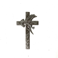 Dove Metal Cross