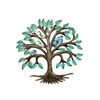 Turquoise Tree with Birds