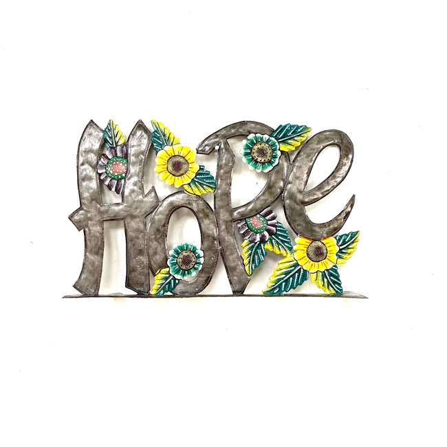 Painted Standing Inspirational Words - Hope