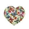 Colorful Heart Butterflies
