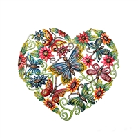 Colorful Heart Butterflies