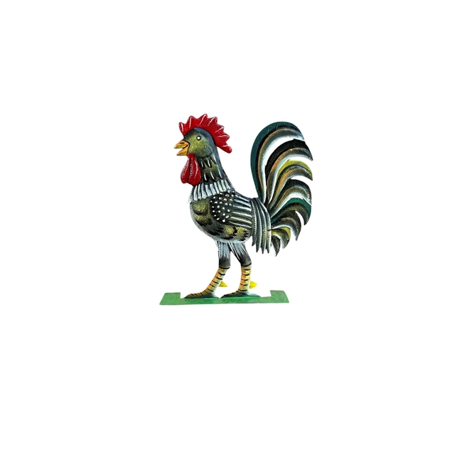Standing Painted Rooster #3
