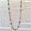 Signature Necklace Long - Antique Blue