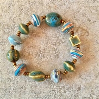 Signature Bracelet - Antique Blue