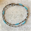 Morse Necklace - Turquoise