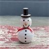 Standing Cereal Box Snowman